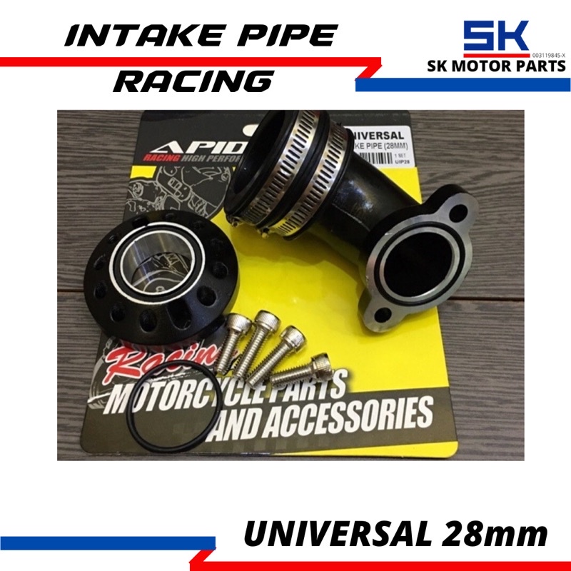 Intake Pipe Carburetor Universal(28mm)APIDO(carburetor nsr masuk ex5