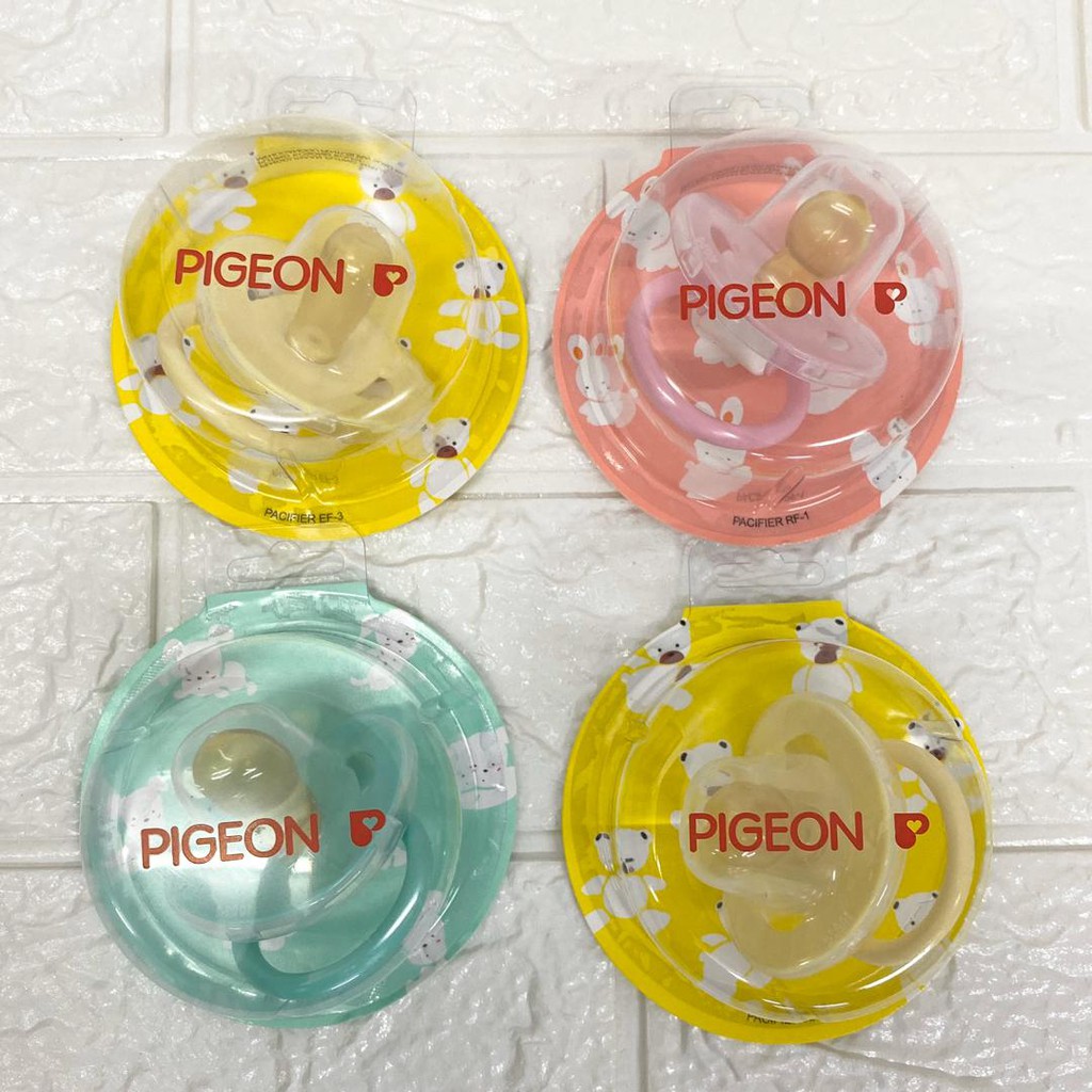 Pigeon Rubber Pacifier Latex Puting Hisap Puting Kosong Bayi Shopee Malaysia