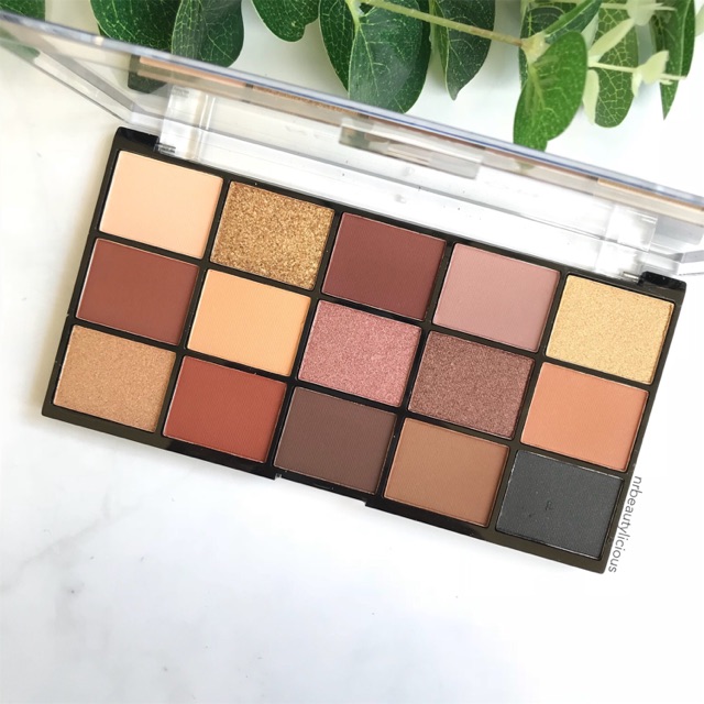 Makeup Revolution London Reloaded Eyeshadow Palette Velvet Rose Shopee Malaysia