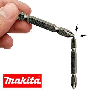 MAKITA PH2 65mm +/+ Double Ended Phillips Magnetic Screwdriver Bit ...