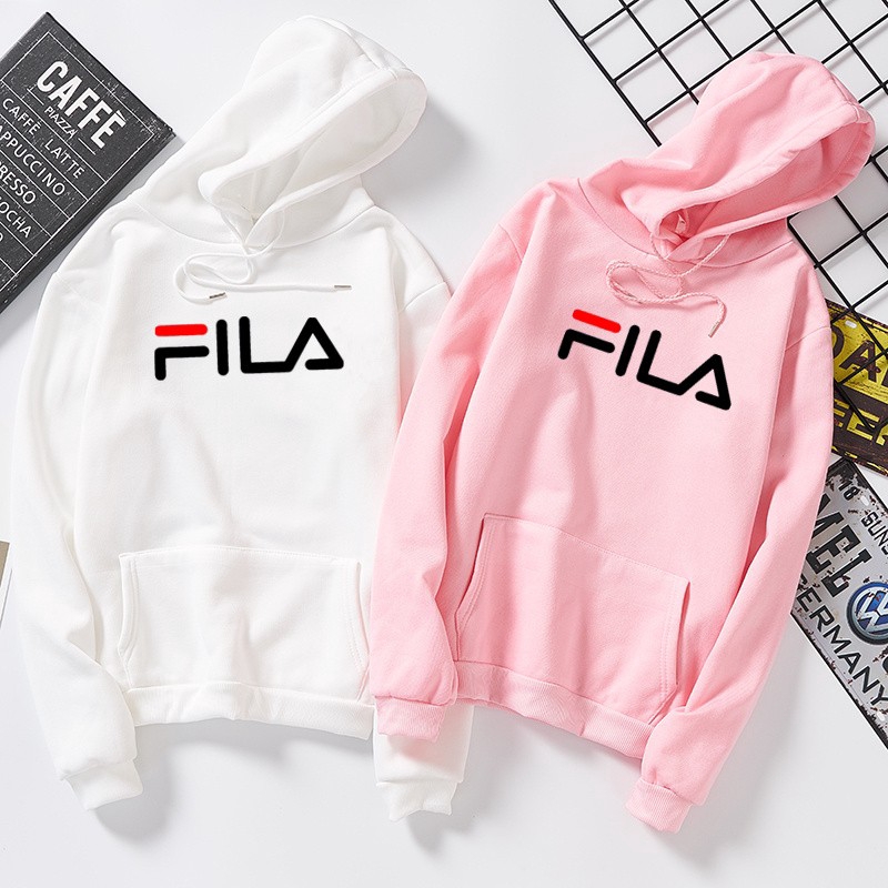 pink fila sweater