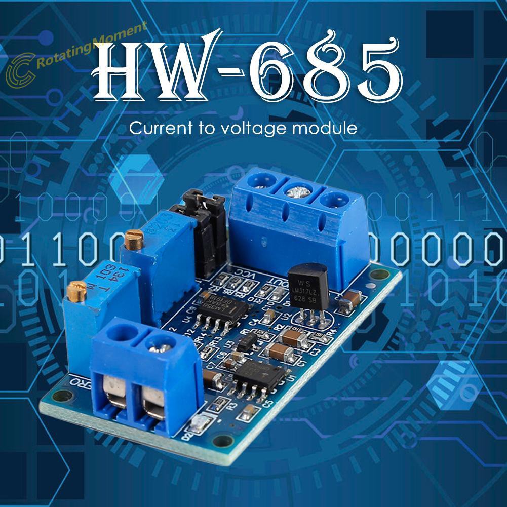 HW-685 0/4-20mA to 0-3.3/5/10V Voltage Transmitter Signal Converter Module ☘️