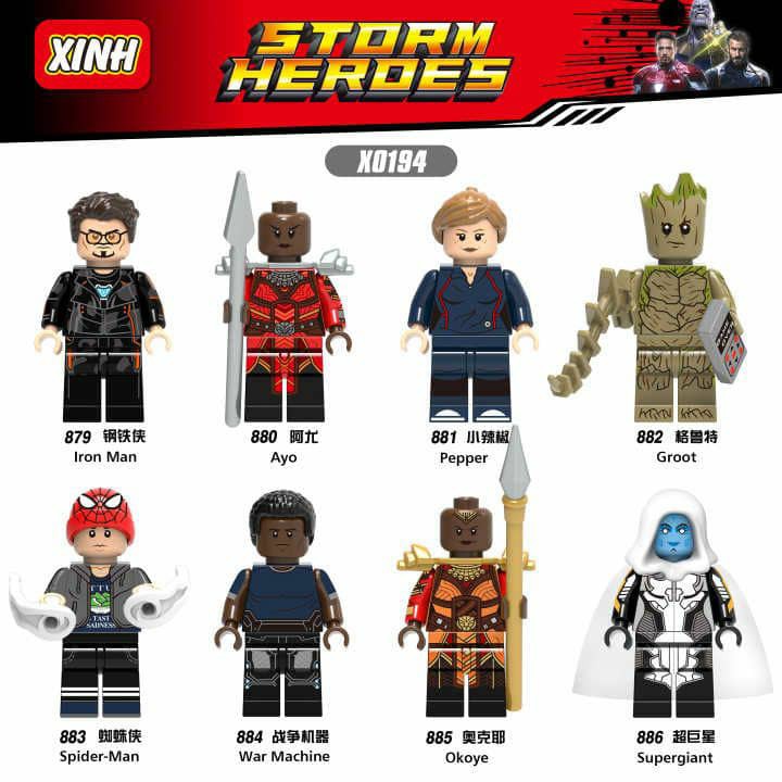 lego infinity war tony stark