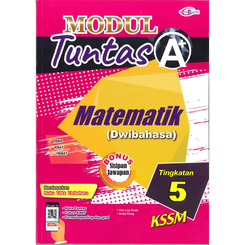 Modul Tuntas A Matematik Tingkatan 5 Kssm Shopee Malaysia