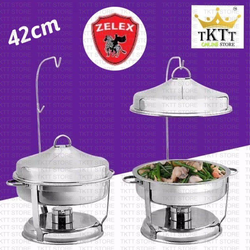 Offer Periuk Bekas Bufet Hidangan Ban Mari Pemanas Lauk Kenduri Parti Dish Heater Kedai Makan Restoran Bain Mari Shopee Malaysia