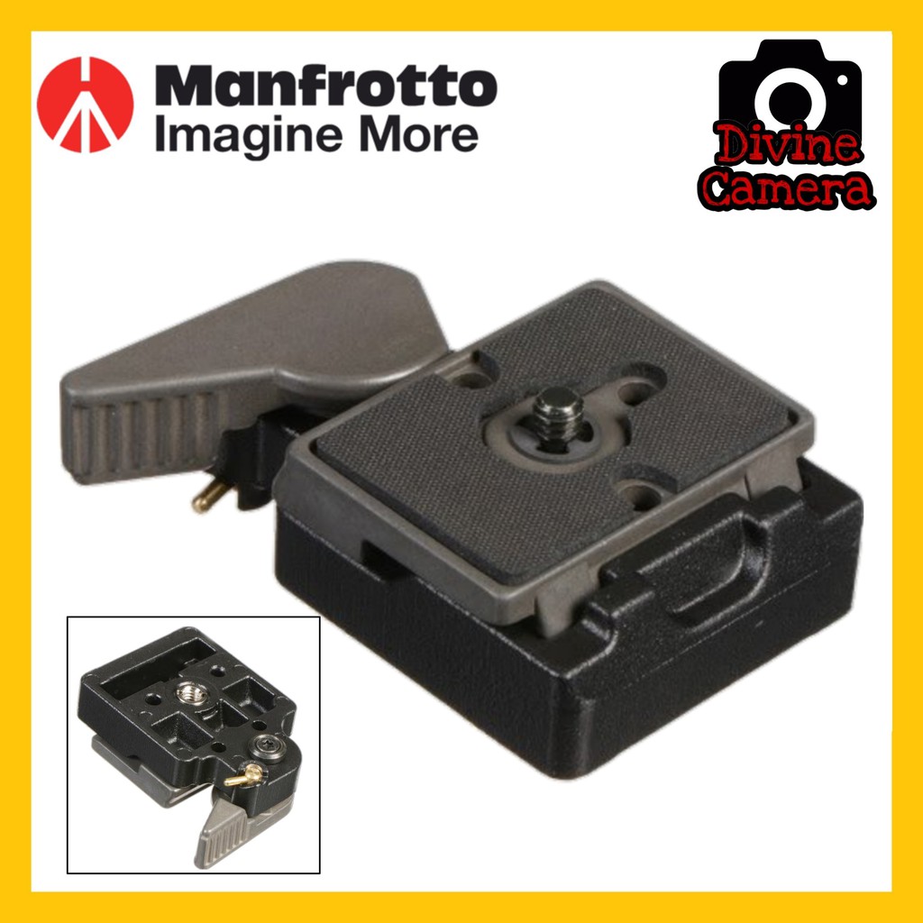 Manfrotto 323 RC2 System Quick Release Adapter with 200PL-14 Plate
