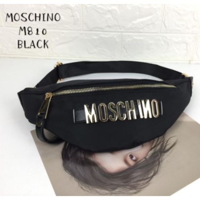 moschino pouch bag