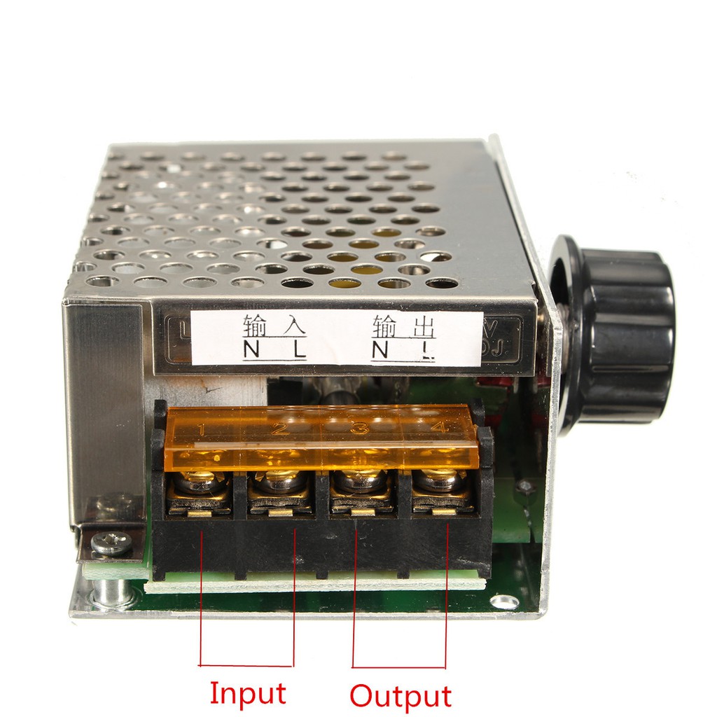 25A AC 220V 40000W Voltage Regulator Speed Motor Controller Control SCR