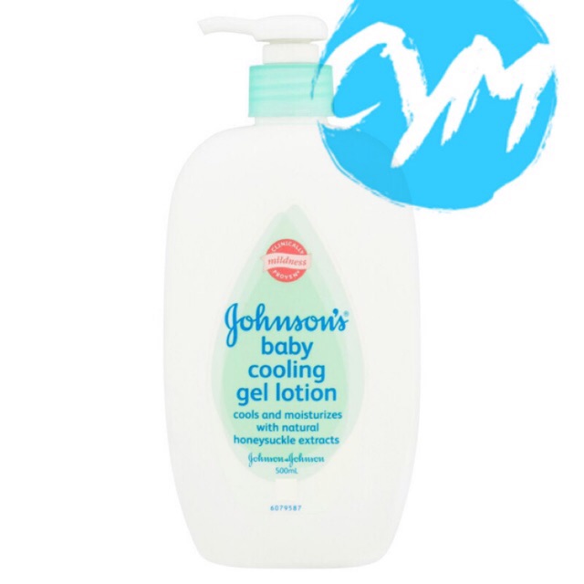 johnson cooling gel lotion