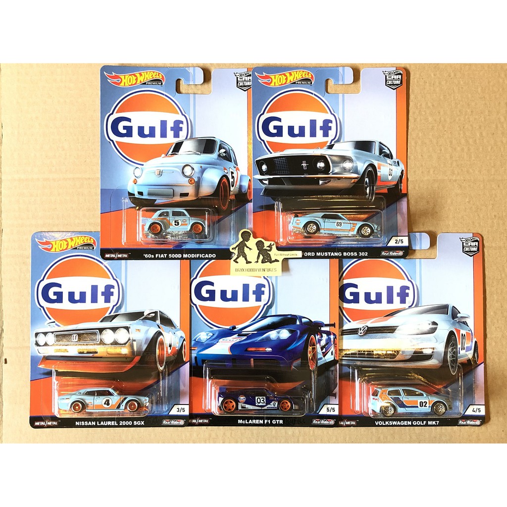 hot wheels gulf series 2018