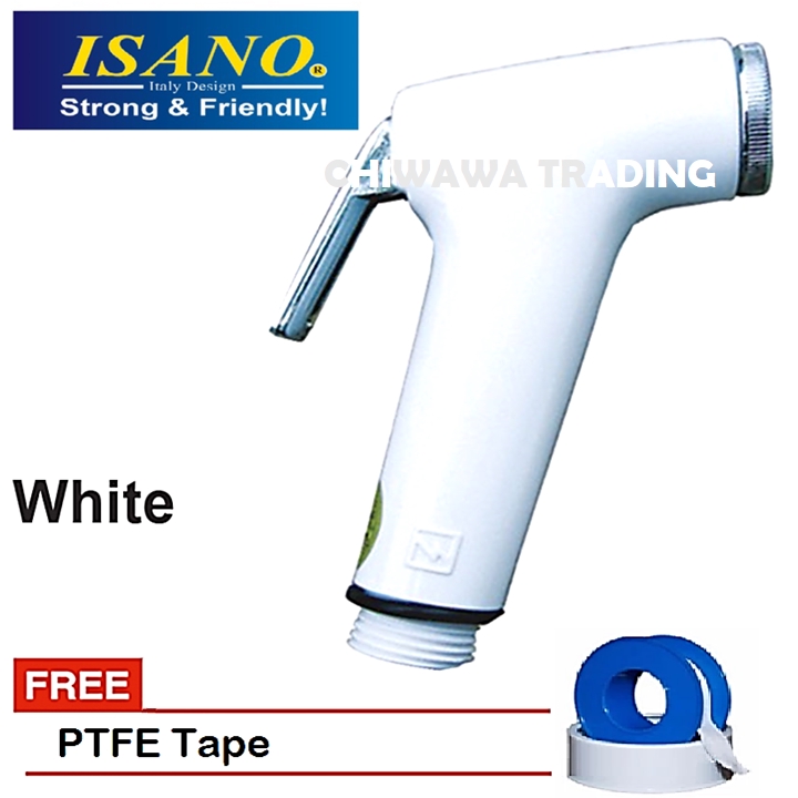 ISANO 1700 High Pressure Nozzles Toilet Hand Spray Bidet Garden Car Wash Sink Water Hose Sprayer Gun Cannon