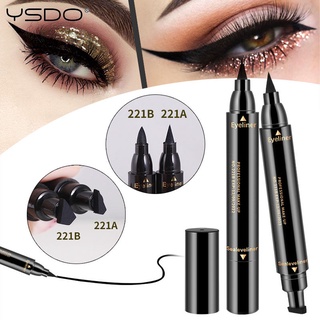 YSDO 1PC Black Waterproof Eyeliner 2 Sizes Cosmetic Makeup Eye Marker Beauty Pencil For Eyeshadow