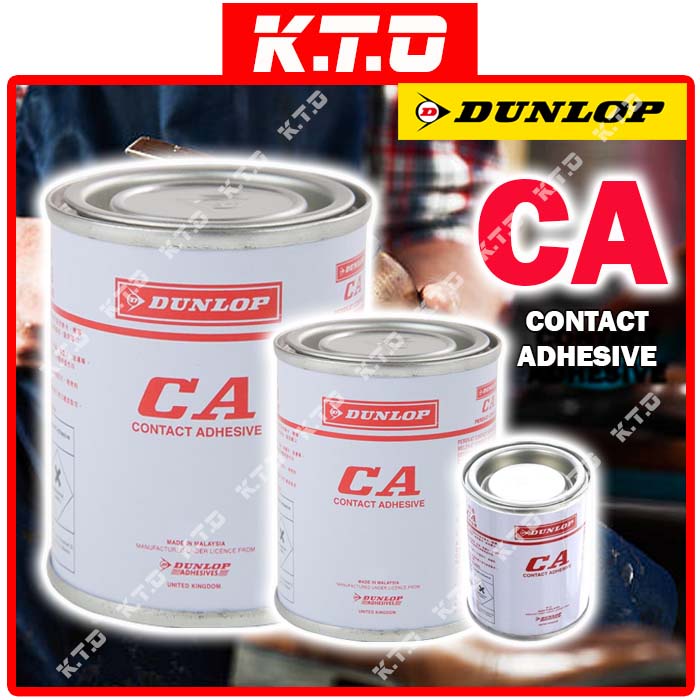 DUNLOP ADHESIVE CA GENERAL PURPOSE CONTACT ADHESIVE GLUE GUM 65ML 250ML