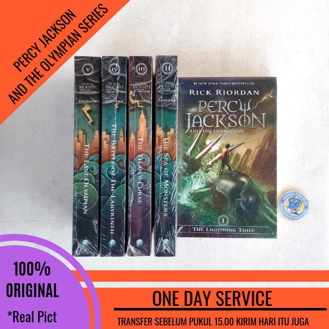 Percy Jackson And The Olympians Prices And Promotions May 2021 Shopee Malaysia