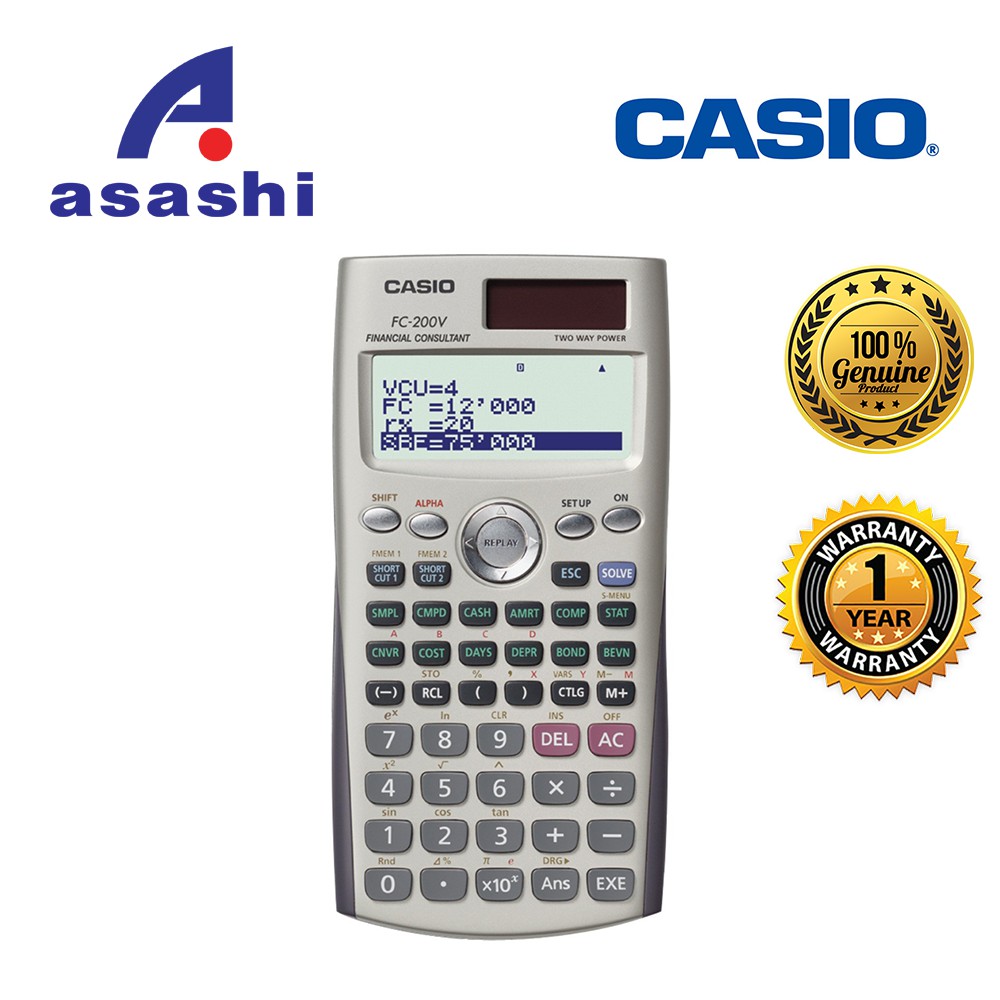 casio fc 200v