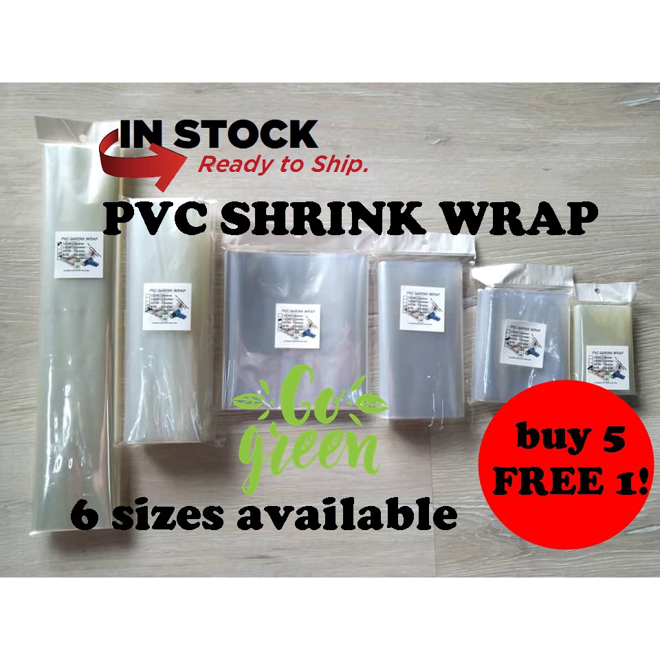 PVC PLASTIC SHRINK WRAP SHRINKABLE PLASTIC WRAP Shopee Malaysia