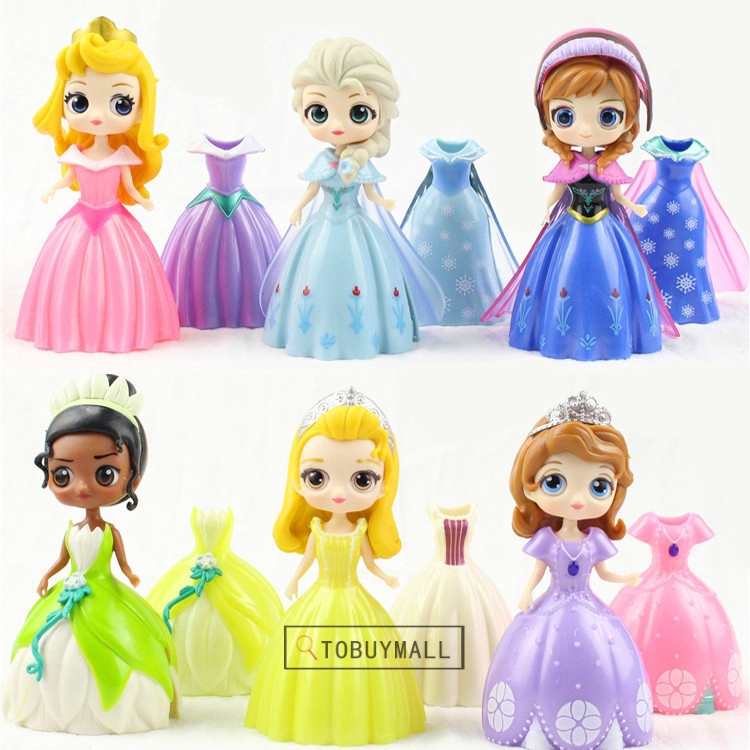 disney princess dress change doll