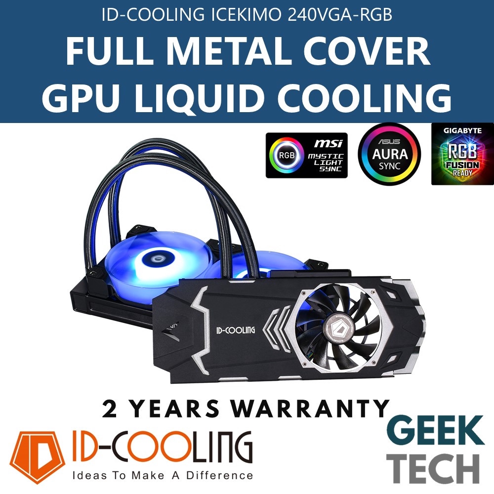 Id cooling ice flow 240 vga обзор