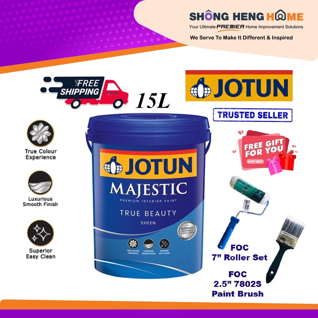 15l Jotun Majestic True Beauty Sheen Color Option Shopee Malaysia 0648