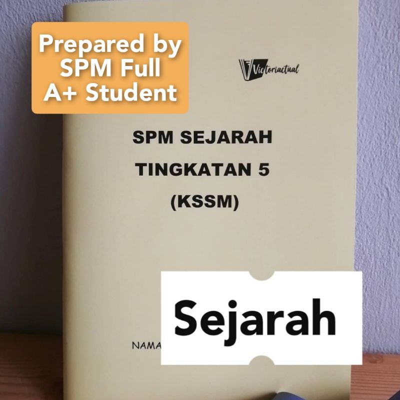 A Spm Kssm 2022 Sejarah Notes Nota Soalan Struktur Esei Tingkatan Form 4 And 5 Shopee Malaysia