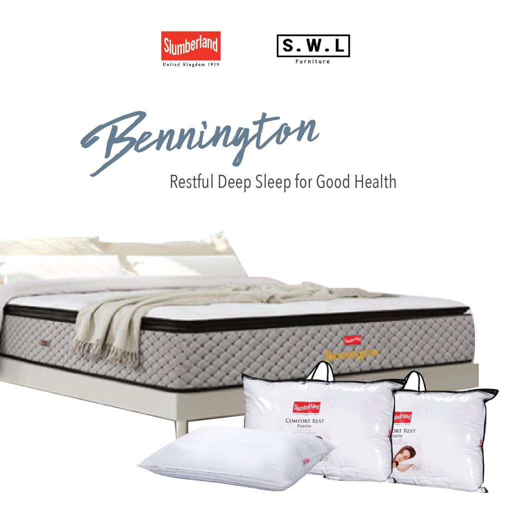 Slumberland Benington Mattress (15 Years Warranty) Shopee Malaysia