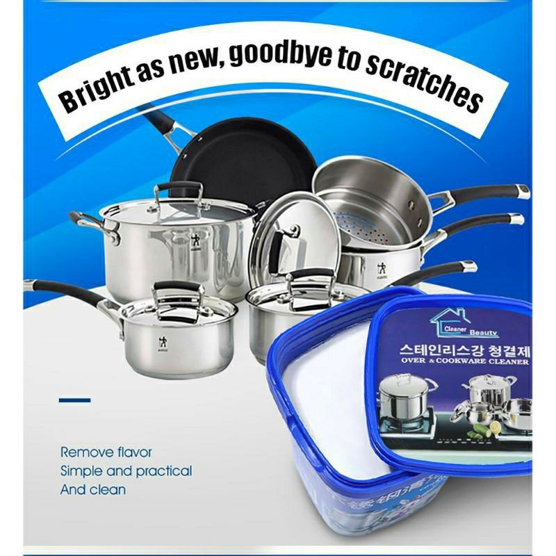 COOKWARE CLEANER/ PENGILAT SERBAGUN/PENCUCI PERIUK MAGIK SABUN CUCI