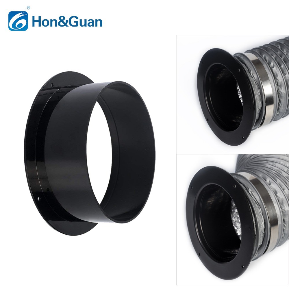 4~6 inch ABS High Quality Straight Pipe Flange Ventilation Ducting ...