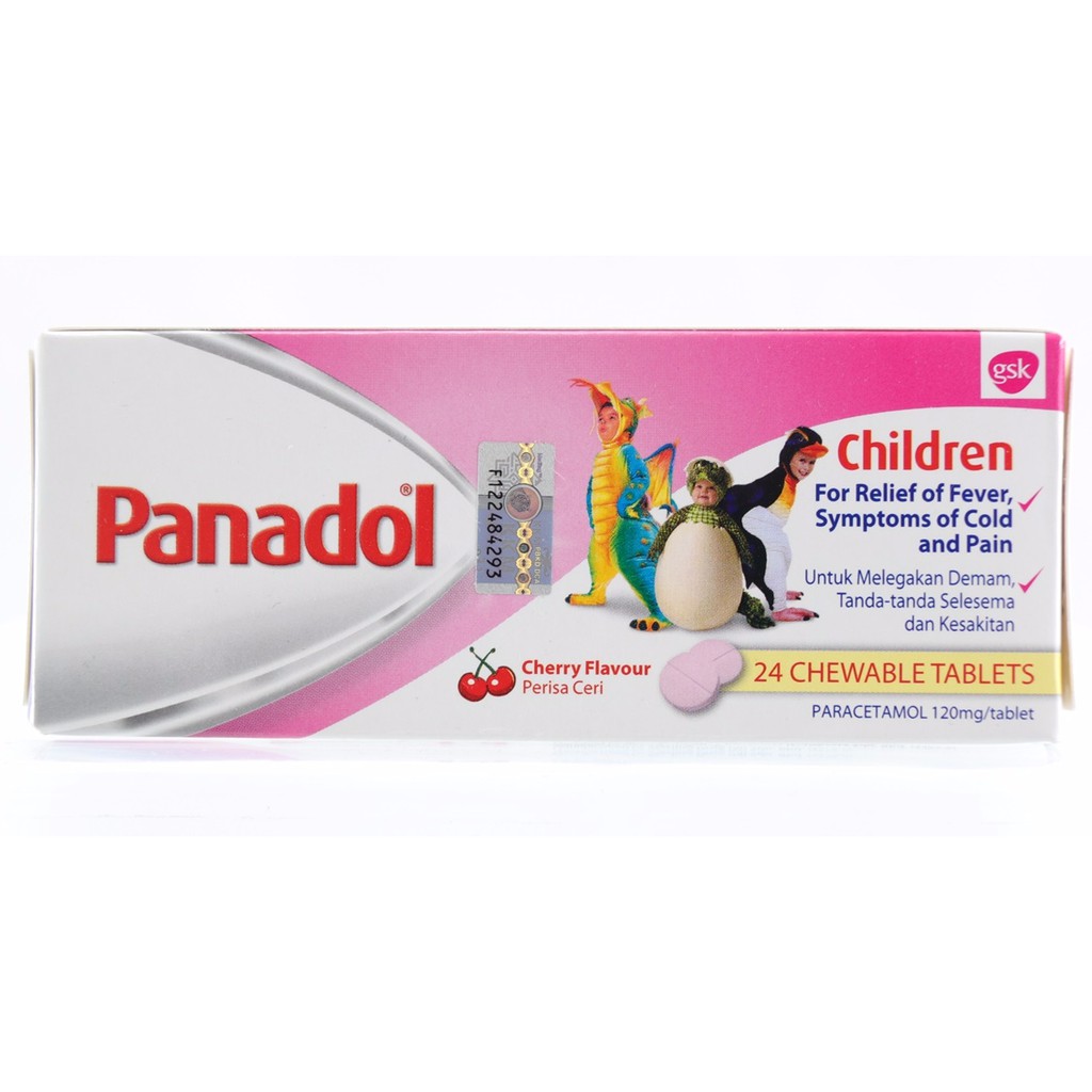 Panadol Children 120mg 2 X 12 S Cherry Flavour Shopee Malaysia