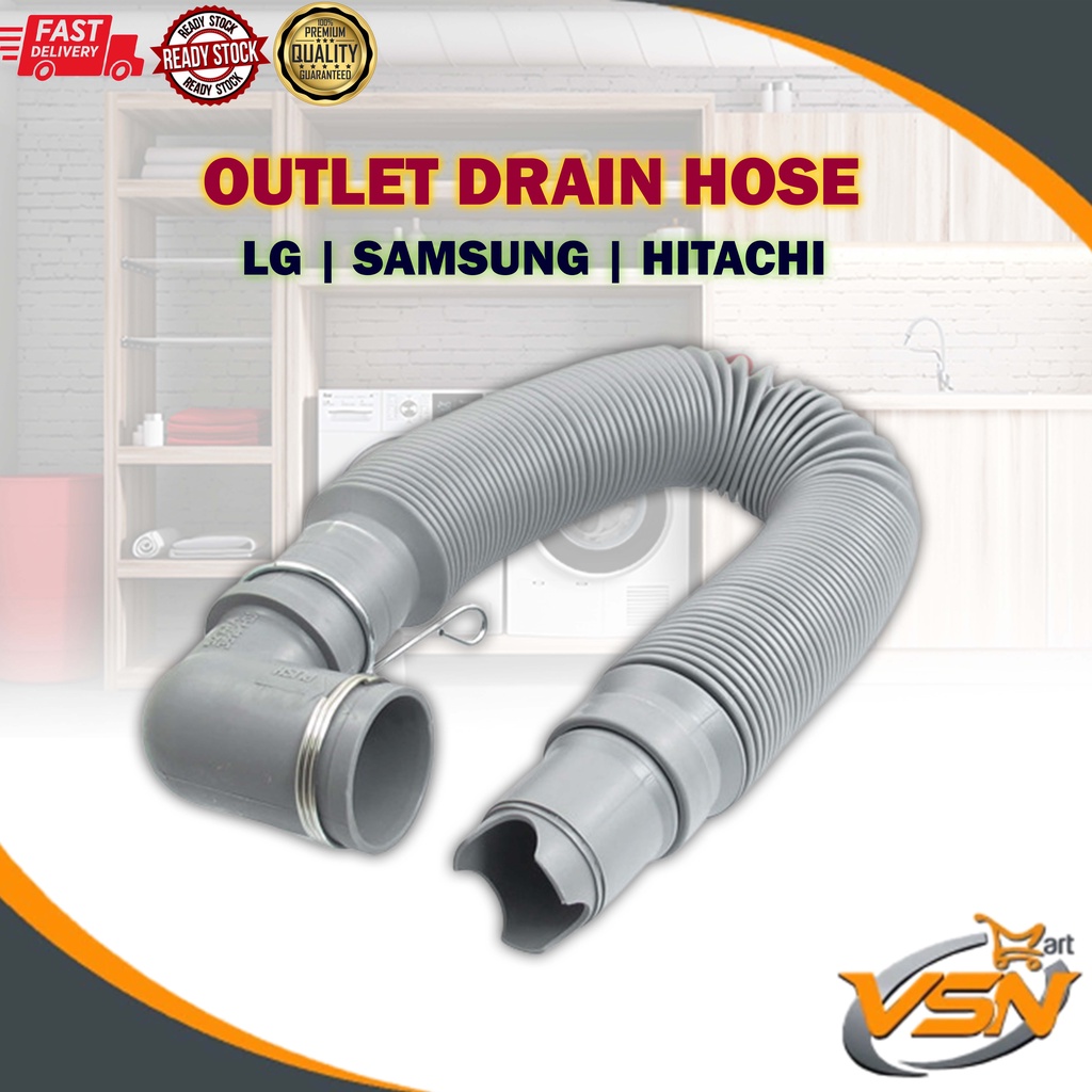 SAMSUNG Washing Machine Drain Hose Diameter32mm Outlet Hose PAIP AIR KELUAR MESIN BASUH