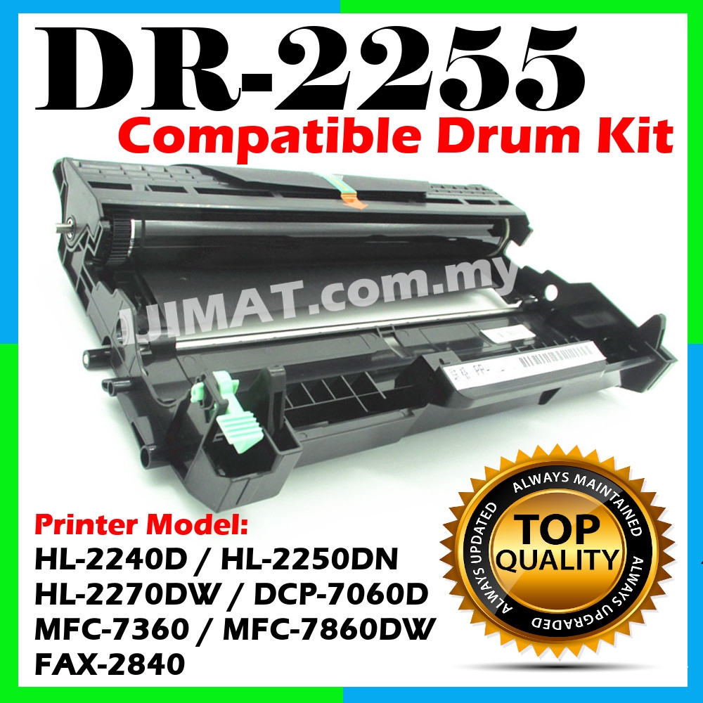 Drum Compatible DR2255 TN2280 TN2260 TN2060 Brother HL 2240D HL 2250DN