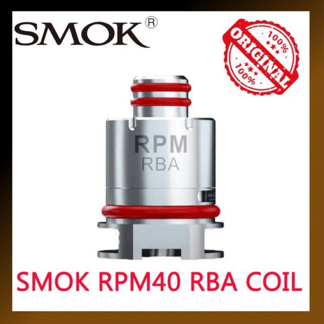 Smok original smok rpm rba coil diy head evaporator for smok rpm40 pod ...