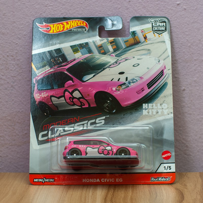 Hot Wheels - Honda Civic EG (Hello Kitty) | Shopee Malaysia