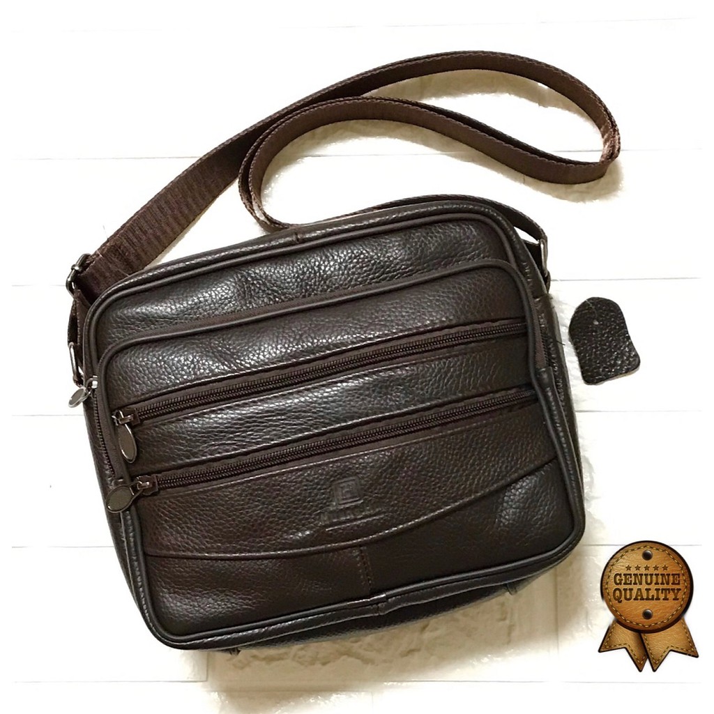sling bag kulit asli