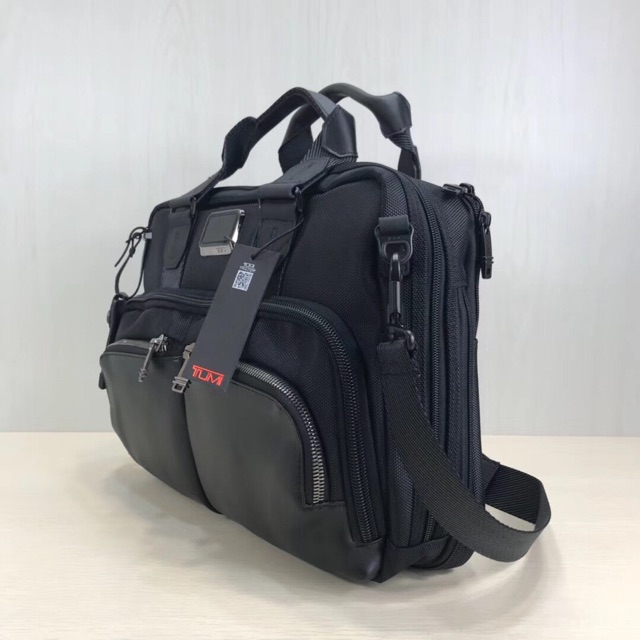tumi briefcase