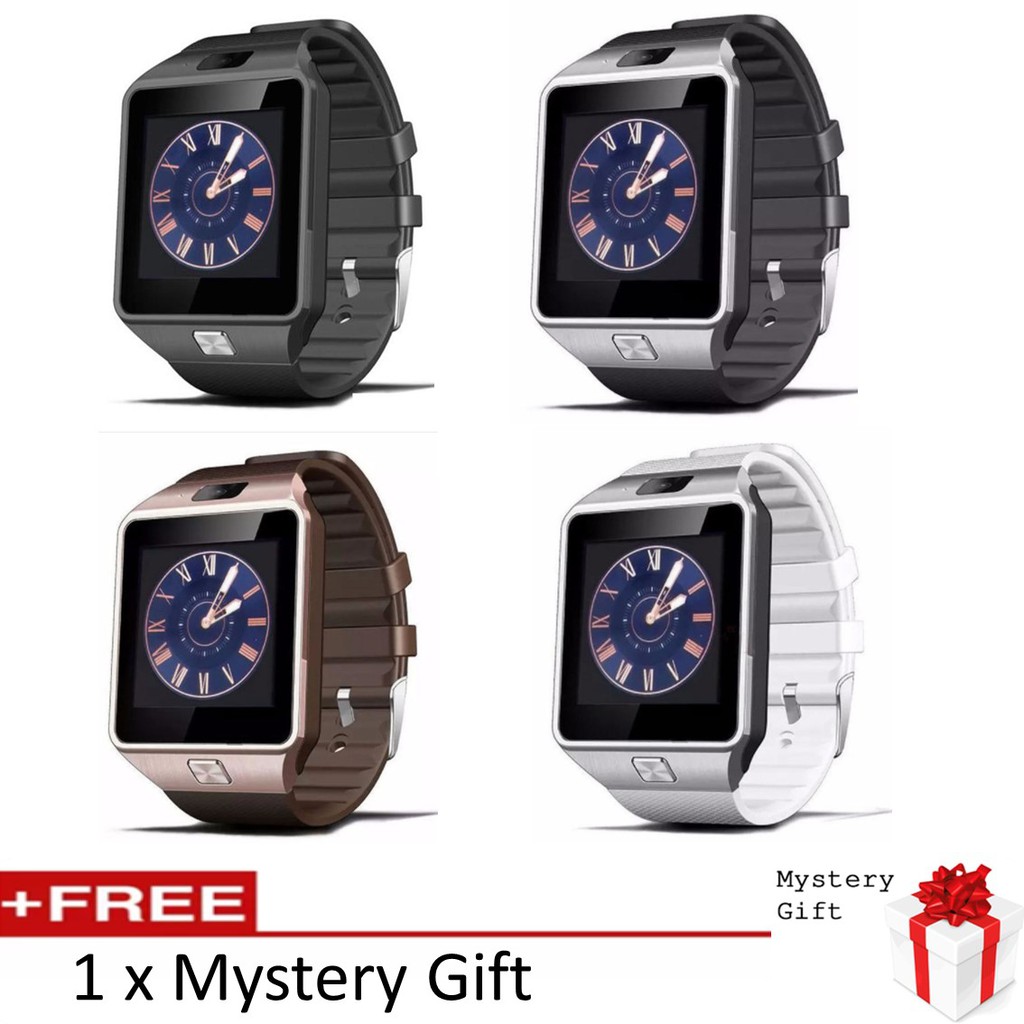 100% ORIGINAL DZ09 Smart Watch SmartWatch Simcard Camera + Mystery Gift