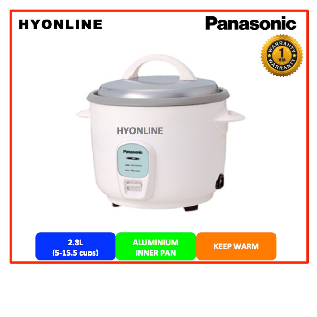 SRE28A PANASONIC 2.8L CONVENTIONAL RICE COOKER (RANDOM COLOUR