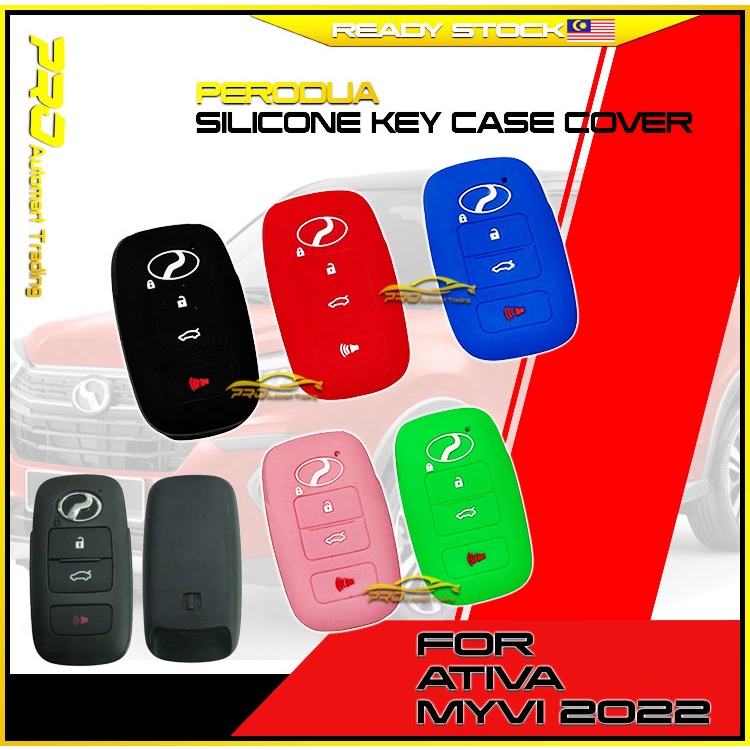 Perodua New MYVI 2022 / AllNew Ativa Keyless Remote Silicone Car Key