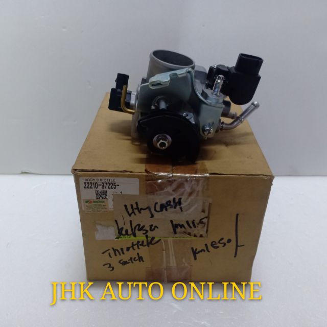 THROTTLE BODY KELISA KENARI ( NEW) ORIGINAL PERODUA 2221097225
