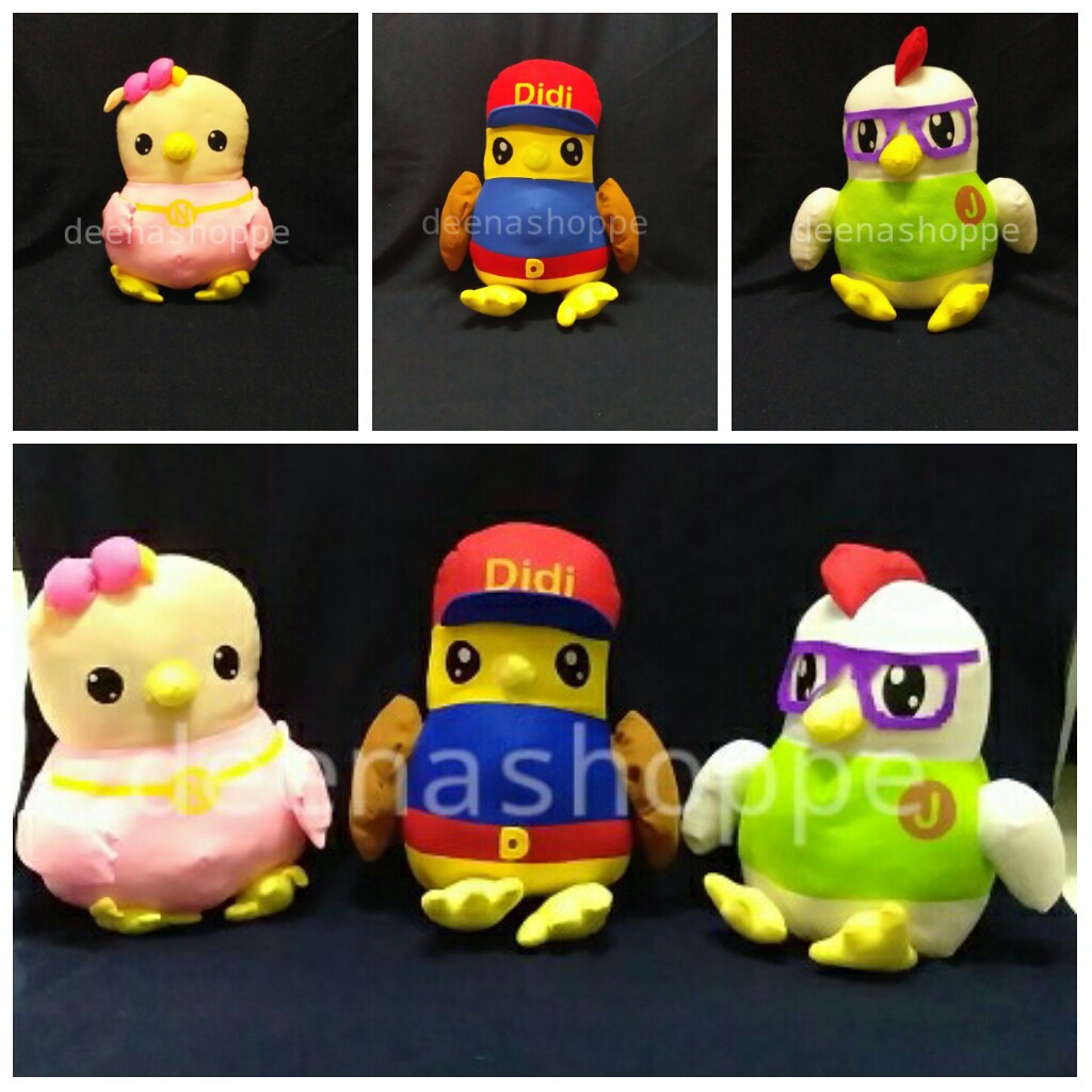 40CM DIDI & FRIENDS PLUSH TOYS DIDI NANA JOJO MURAH/ PATUNG DIDI AND FRIENDS