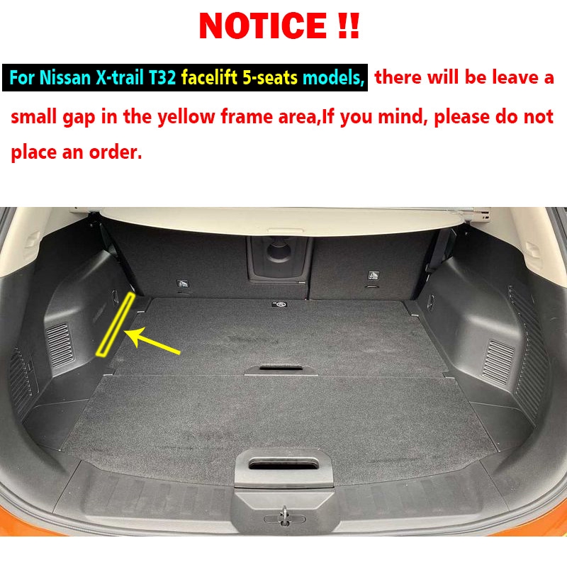 Automotive Rear Trunk Mat Boot Liner Cargo Floor Tray For 2014