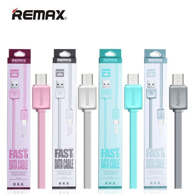 Original Remax Fast Charging Micro Usb Data Cable Rc Shopee Malaysia