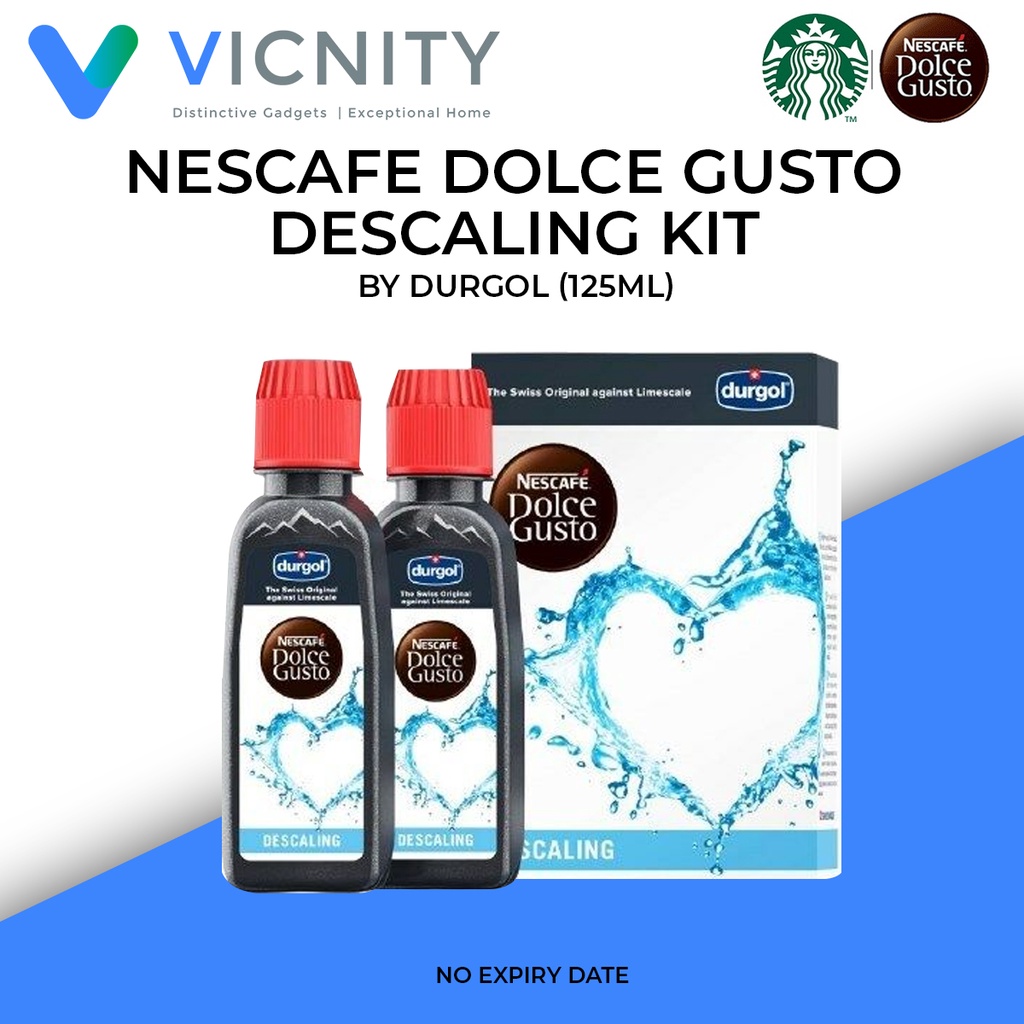 AUTHENTIC NESCAFE Dolce Gusto Descaling Kit By Durgol (125ml) Shopee