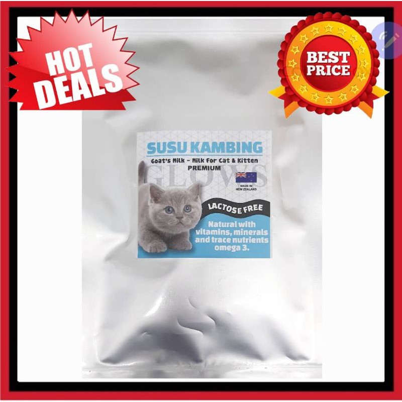 Cats milk powder (GLOWS) 500 GRAM UNTUK KUCING.PETS MILK  Shopee 