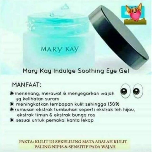 Indulge Soothing Eye Gel Mary Kay Ready Stock Shopee Malaysia
