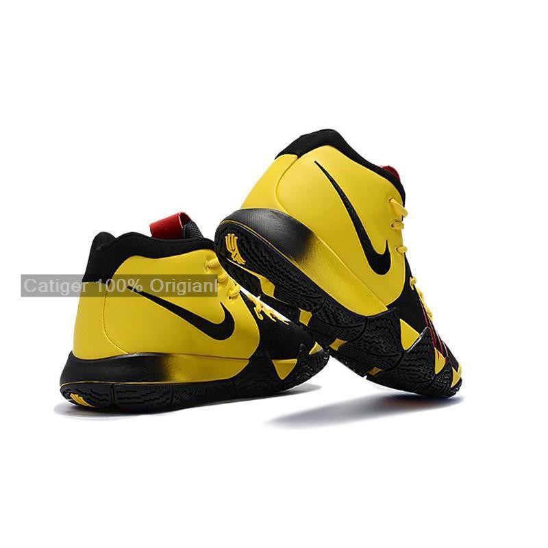 kyrie 4 yellow and black