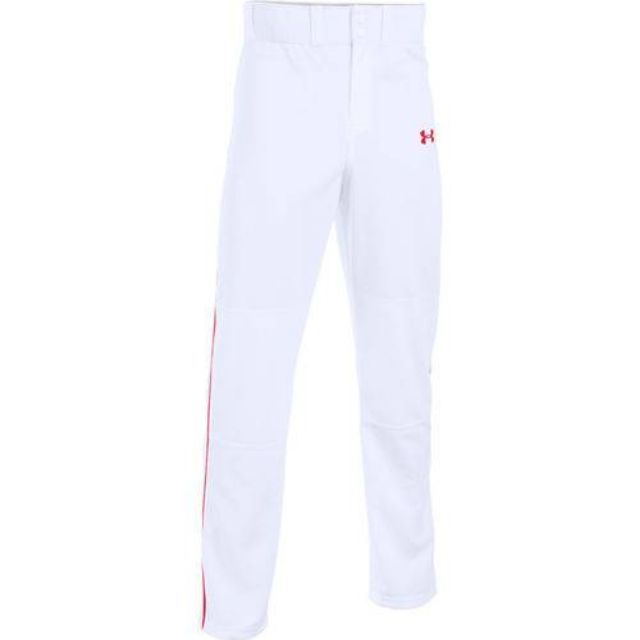 under armour men's white baseball pants