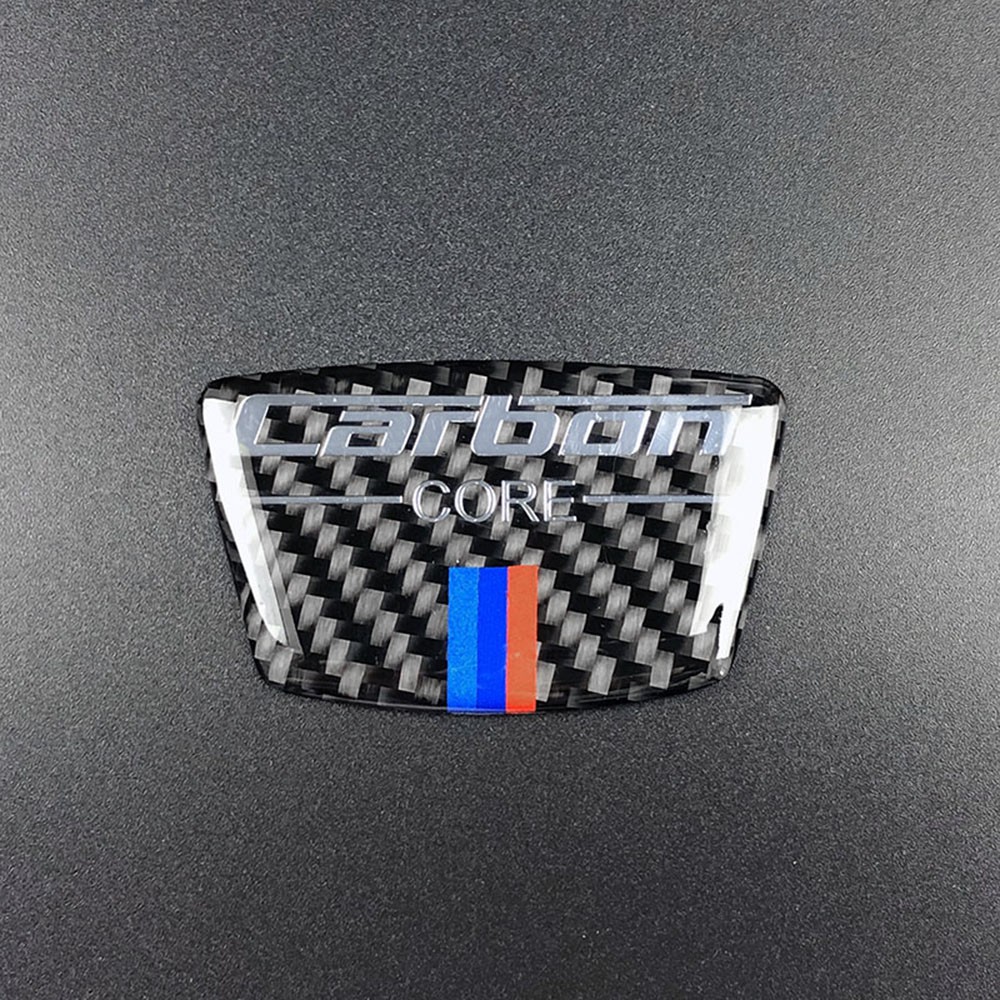 Fibre De Carbone Emblème X 2 Sticker BMW E46 E39 E60 E90 F10 F30 F34 Série Voiture Style
