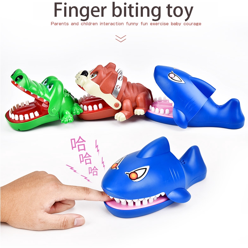 biting shark toy