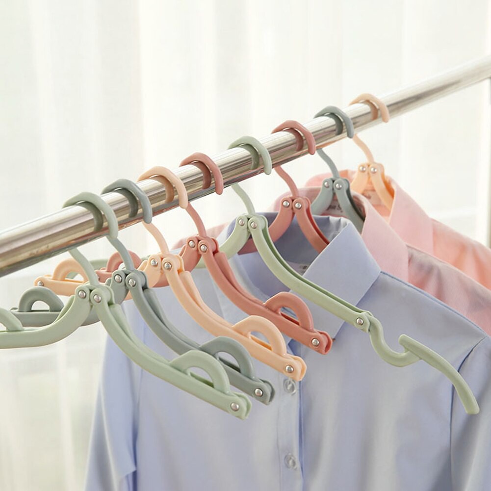 folding travel clothes hangers