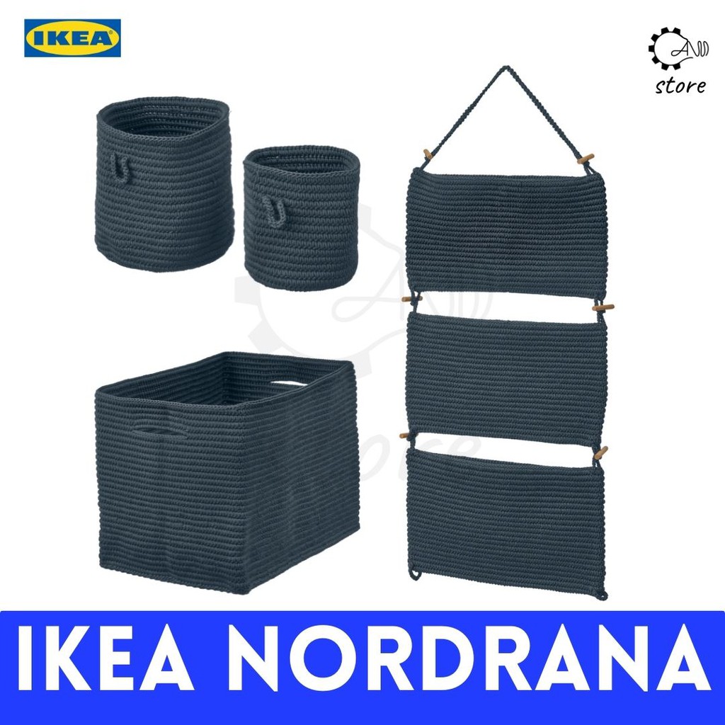 Ikea Nordrana Basket Hanging, Ikea Hanging Storage Baskets